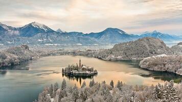 Advent a Bledi és Bohinji-tónál