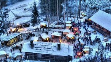 Advent Johannesbachklammban és vásárlás/kóstolás a Hauswirth Csokoládégyár mintaboltjában