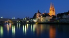 Bajor mese városok adventi pompában Regensburg