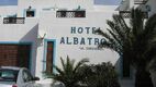 Hotel Albatros utca felől