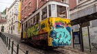 Lisszaboni képek lisszaboni villamos kifestve