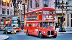London városlátogatás Emeletes busz Londonban