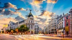 Madrid városlátogatás Gran Vía