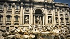Róma városlátogatás Trevi kút