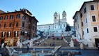 Róma városlátogatás Spanyol lépcső