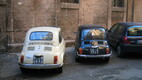 Róma városlátogatás Fiat 500
