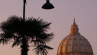 Róma városlátogatás naplemente Rómában