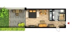 Sissi Park Apartmanok Schladming Studio+ (2-4 fős, 31-37 m2)