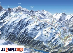 Északi-Alpok síelés - Les 2 Alpes
