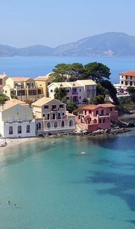 Kefalonia - tengerpart Kefalonia - tengerpart