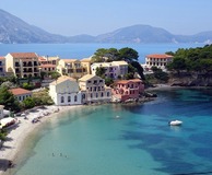 Kefalonia - tengerpart Kefalonia - tengerpart