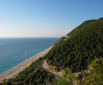 Lefkada - tengerpart