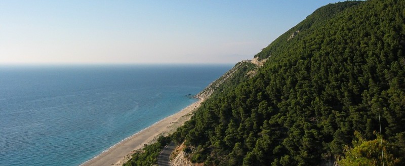 Lefkada - tengerpart